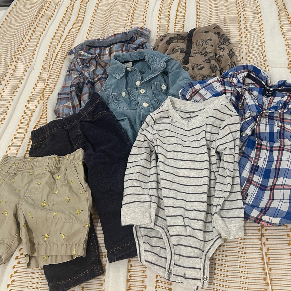 Carter's and Baby B’gosh bundle 18mo clothes